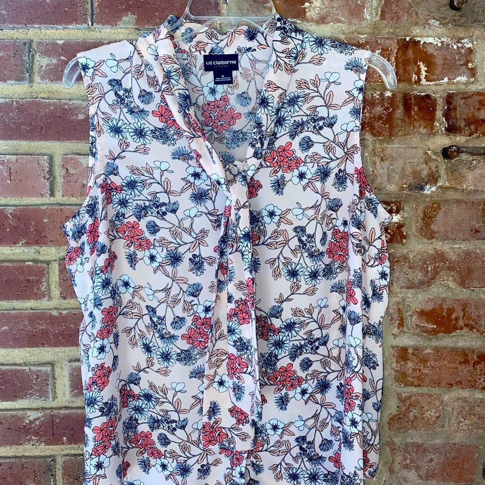 Liz Claiborne floral blouse